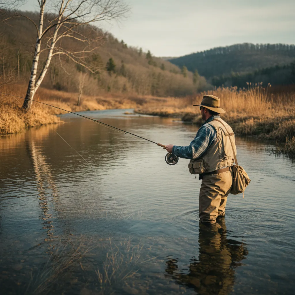 Early years of Blue River Outfitters guiding on a Driftless spring creek