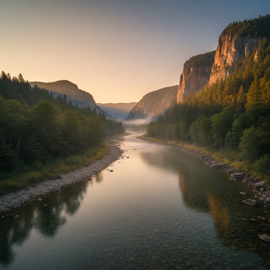 Two anglers and a guide reviewing a river map before setting out